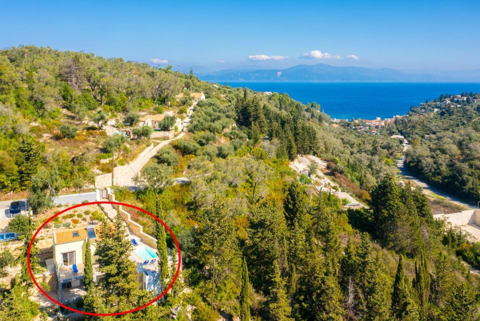 Villa Ifigeneia Gáios Exterior foto